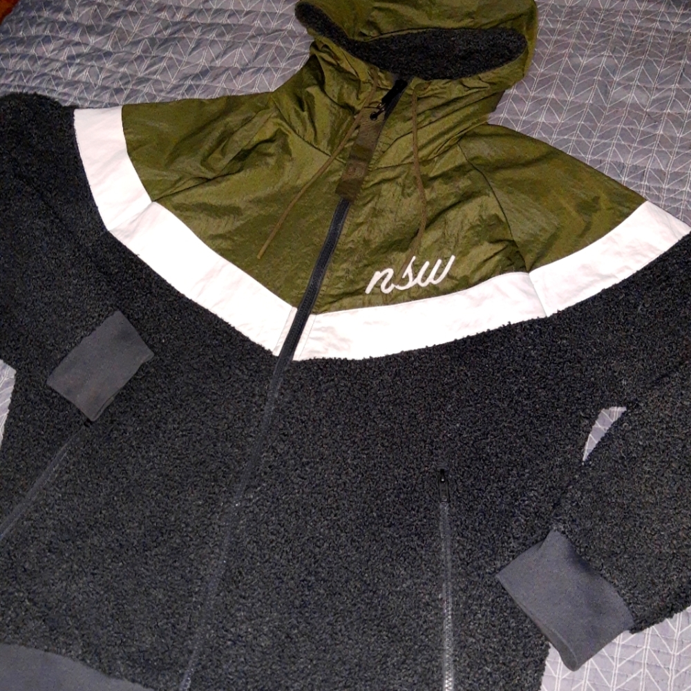 Nike NSW MEN'S SPORTSWEAR SHERPA WINDRUNNER FULL-ZIP JACKET